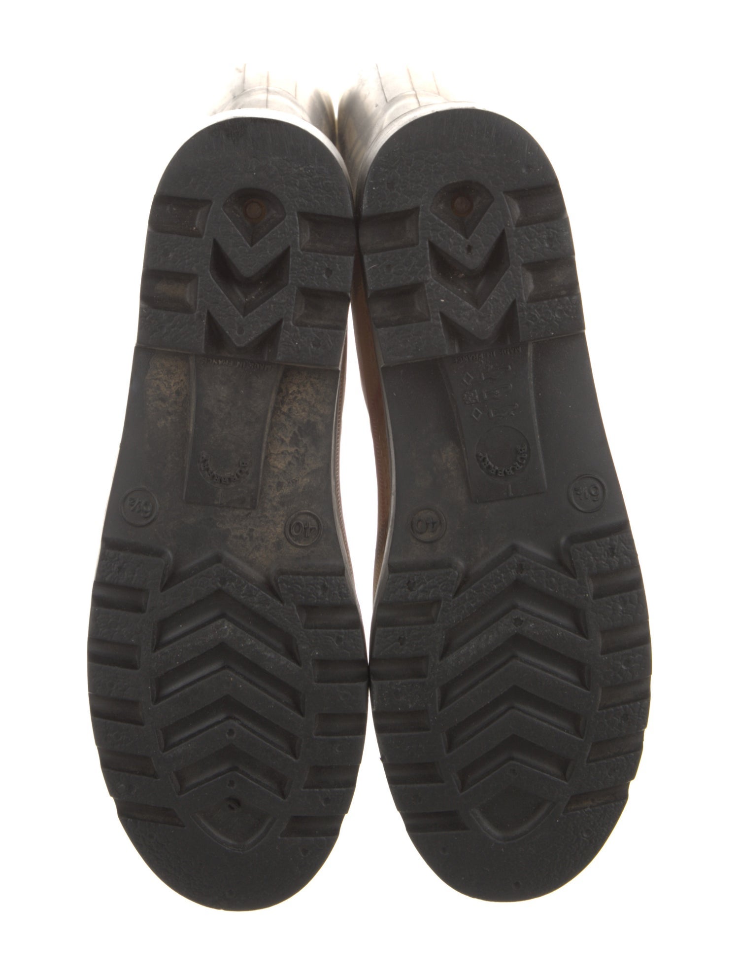 Burberry Nova Check Pattern Rubber Rain Boots